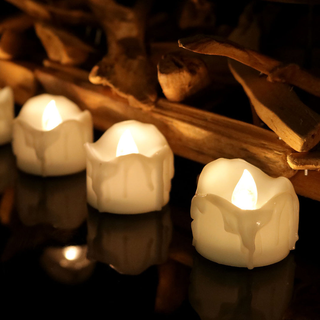 LED Real Wax Look Candle with Remote Control and Timer