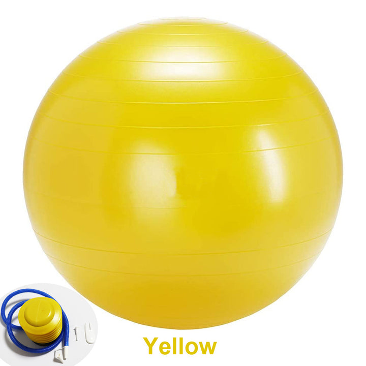 Yoga ball made of PVC, 45–85 cm diameter
