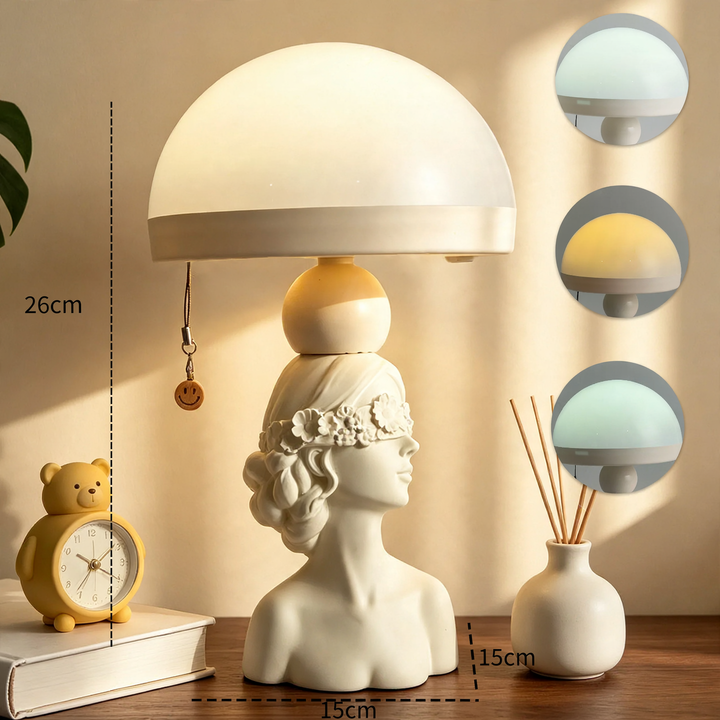 Table lamp jellyfish, French, vintage style