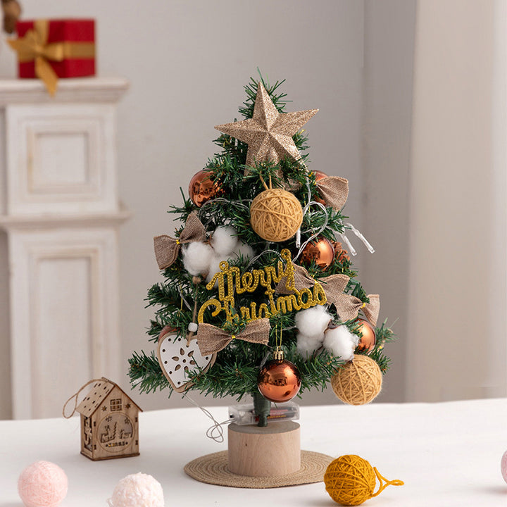 Mini Christmas tree with flocking, different sizes