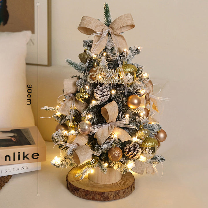 Decorative table Christmas tree figure