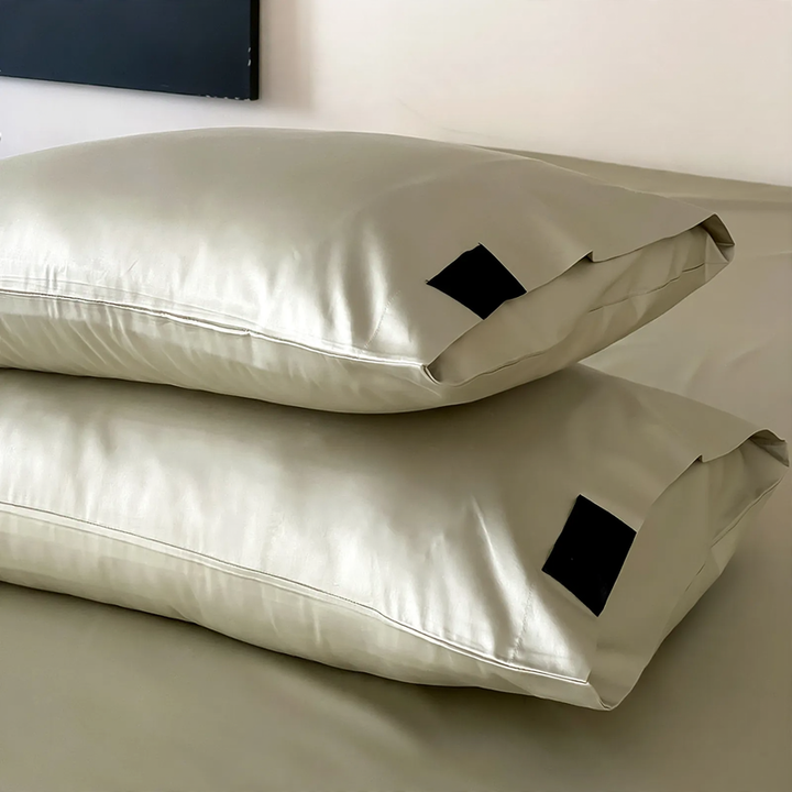 Pillowcase made of long-staple cotton, antibacterial