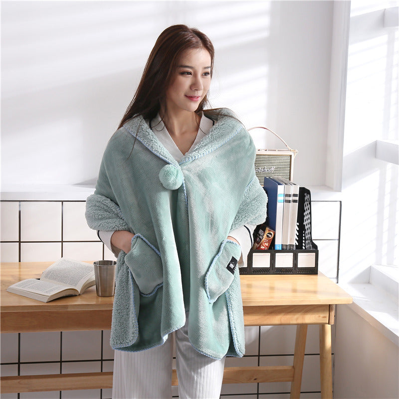 Milk fiber heat wrap for winter