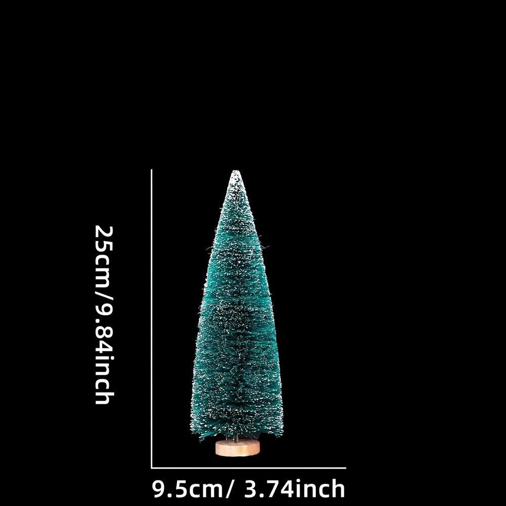 Miniature Christmas tree as table decoration