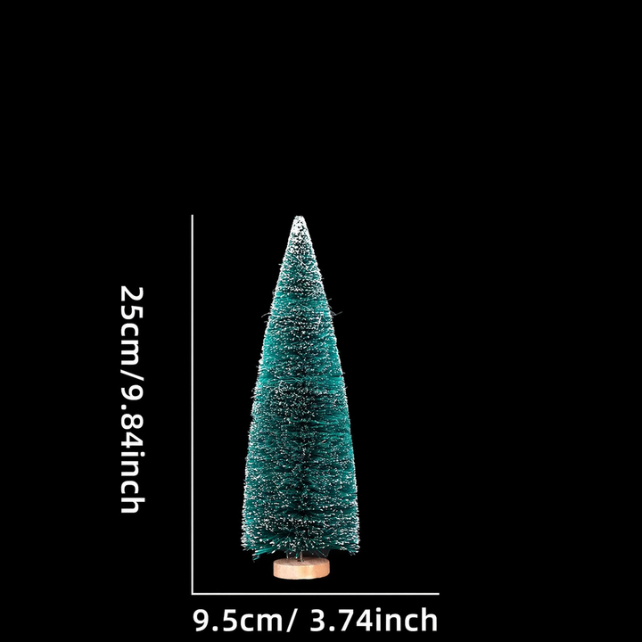 Miniature Christmas tree as table decoration