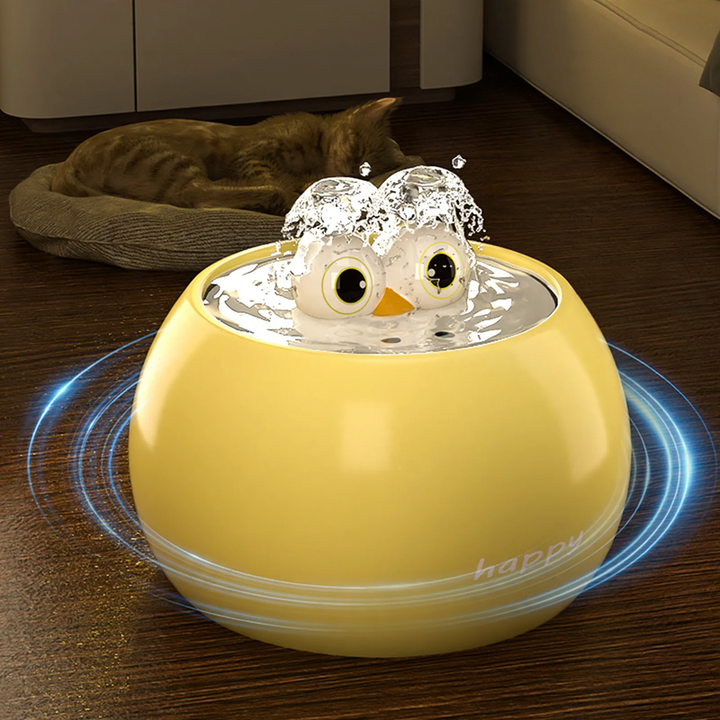 Ceramic drinking fountain for cats and dogs