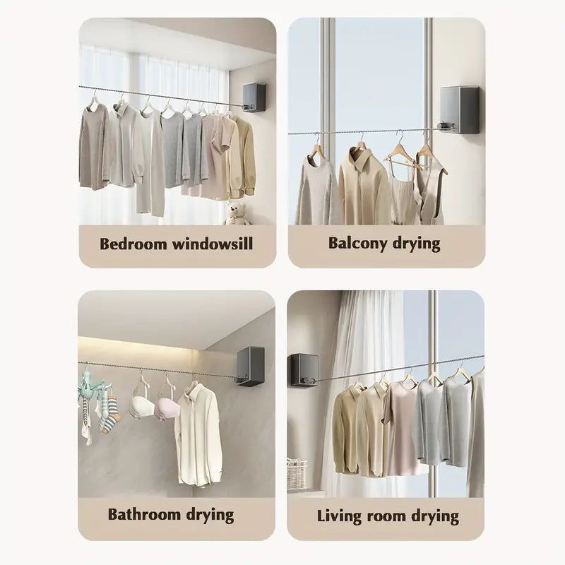BowLift | Practical Retractable Clothesline