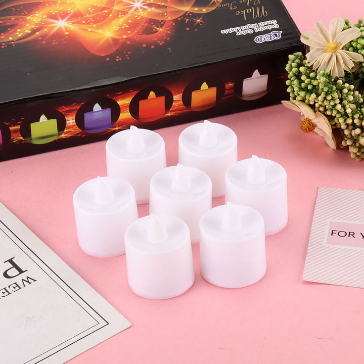 LED candle light, cylindrical
