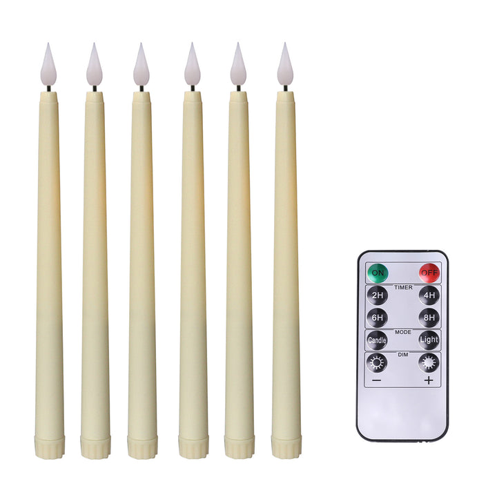 LED taper candle with remote control