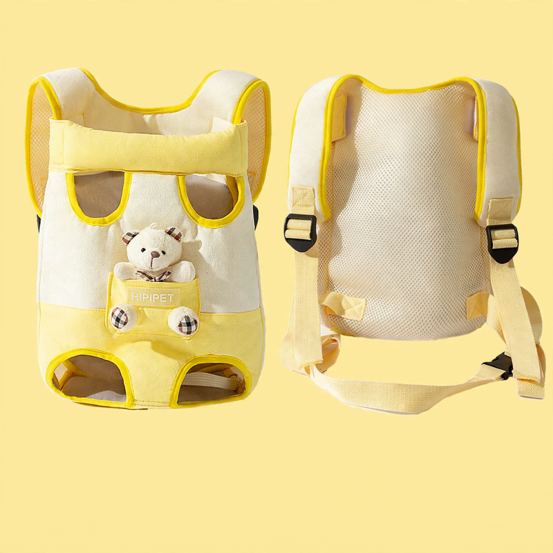 Canvas pet bag, head up