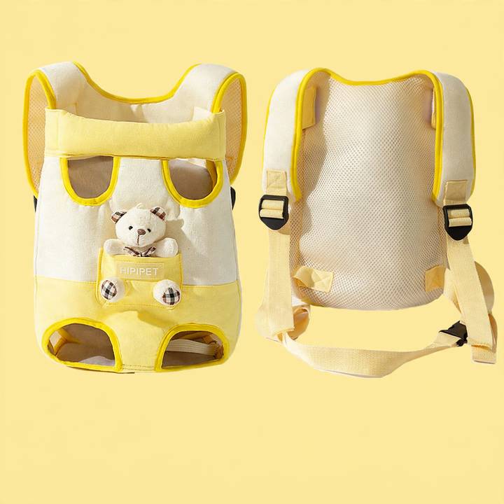 Canvas pet bag, head up
