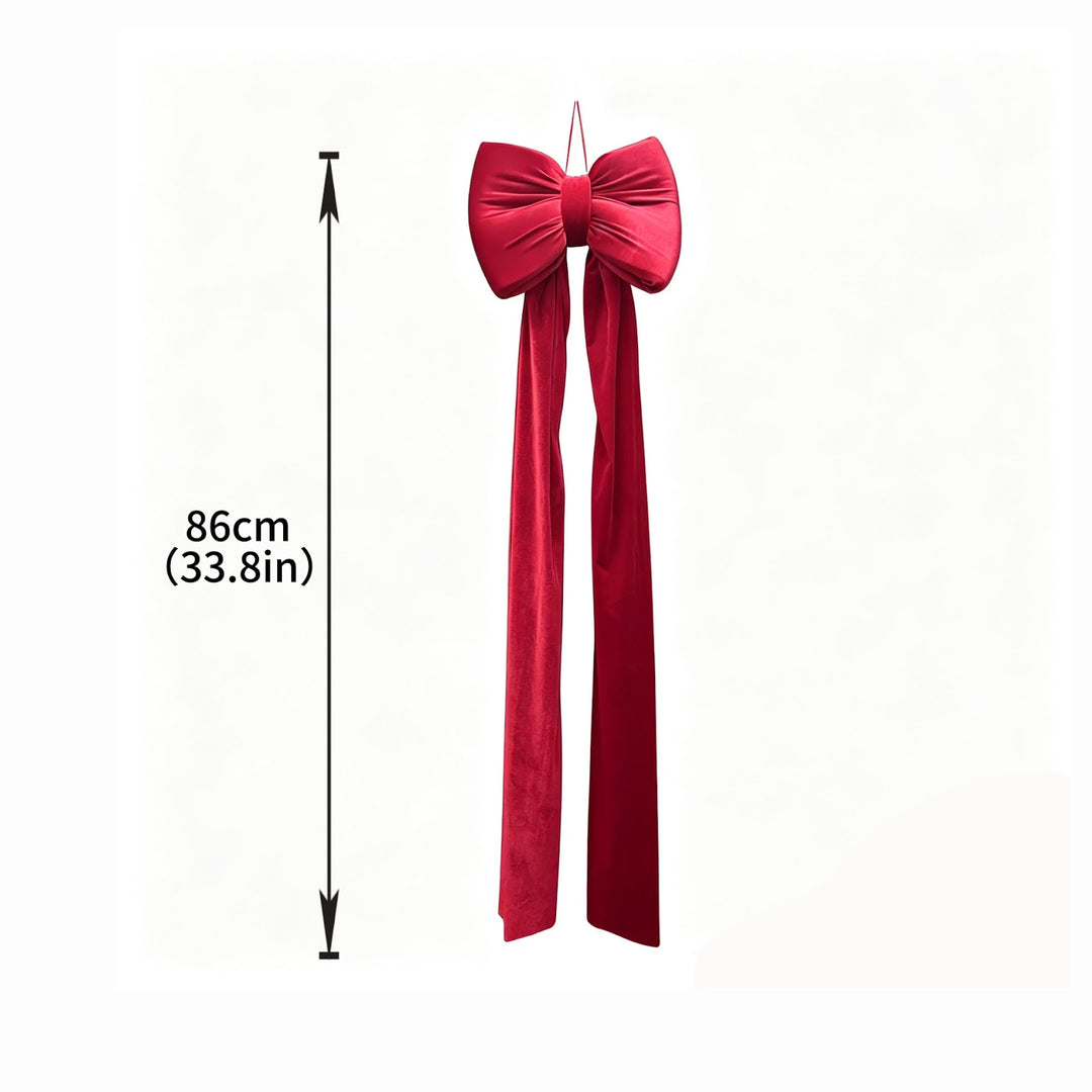 Decorative Christmas ribbon made of velvet