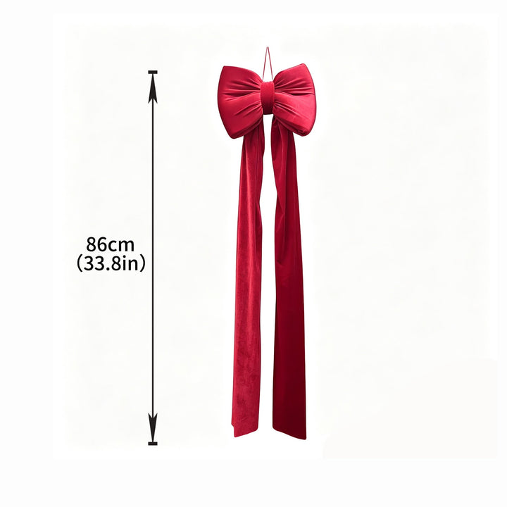 Decorative Christmas ribbon made of velvet