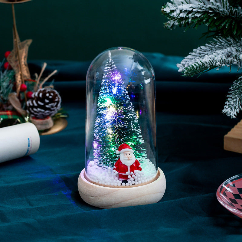 Mini Christmas tree with LED lighting