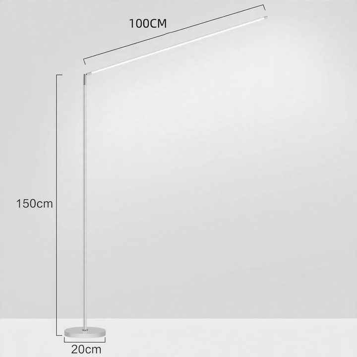 Full-spectrum LED floor lamp for reading and learning