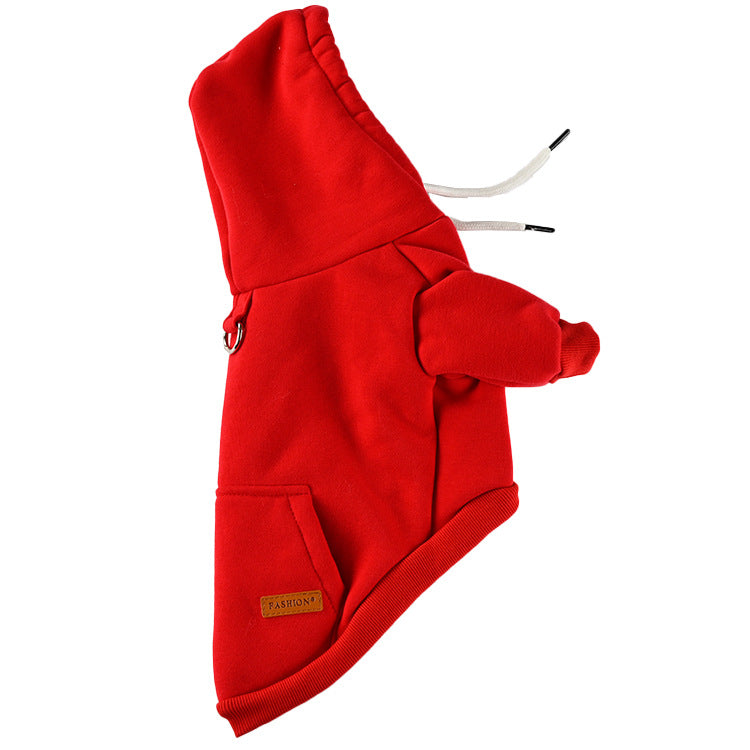 Hooded sweatshirt for dogs, cotton, autumn/winter