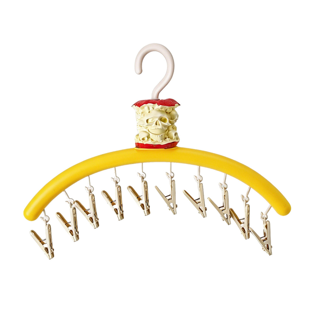 Apple drying rack with clips