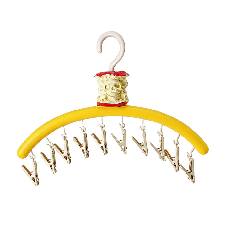 Apple drying rack with clips