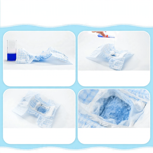 Disposable hygienic diapers for small dogs