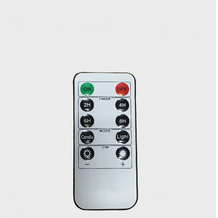 Electronic taper candle with remote control