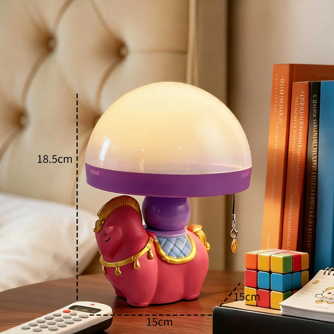 Cute Horse-Jellyfish Table Lamp