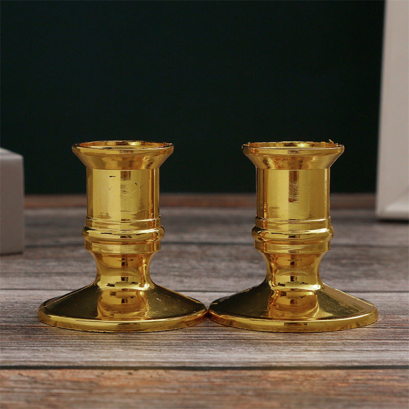 Cylindrical LED stick candle made of plastic