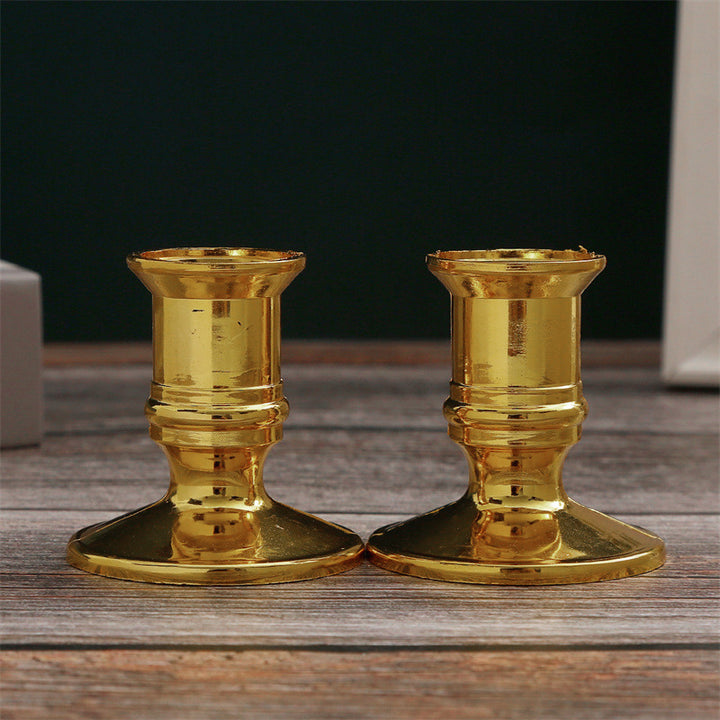Cylindrical LED stick candle made of plastic