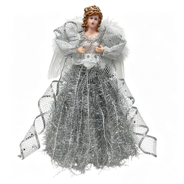 Christmas tree angel with wings