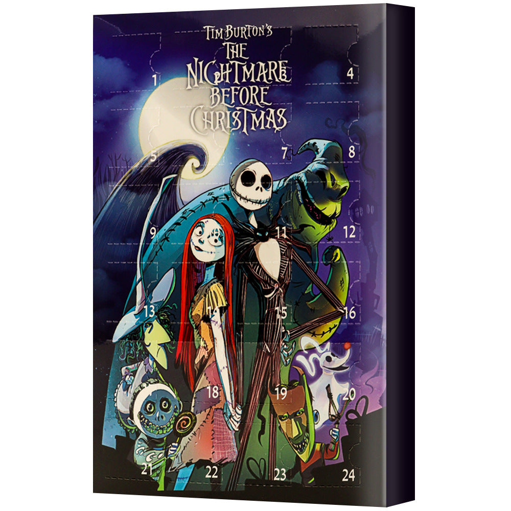 Halloween Advent Calendar with 24 Surprise Figures