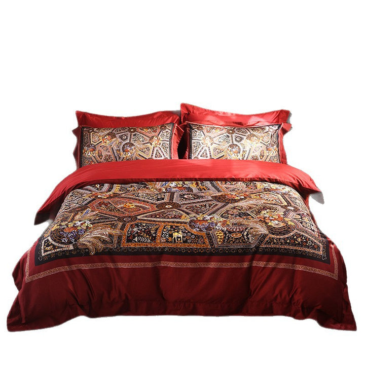 Bedding made from Egyptian cotton, 4-piece