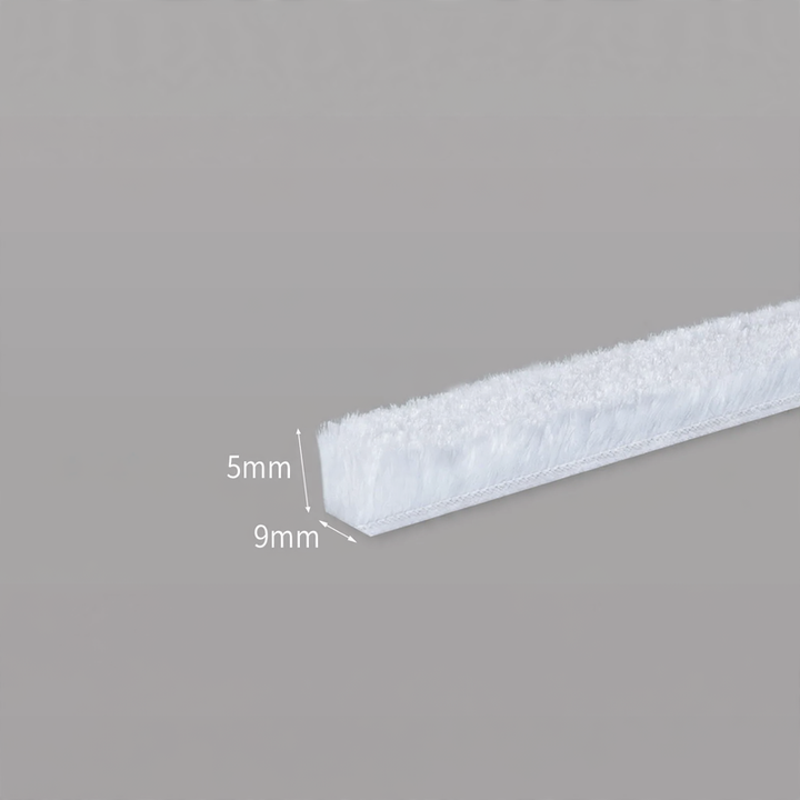 Brush seal for sliding windows and doors