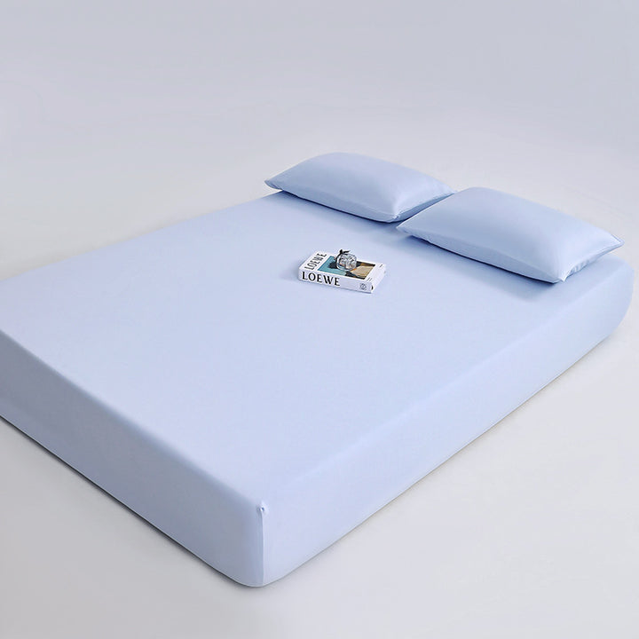 Fitted sheet made of cotton blend