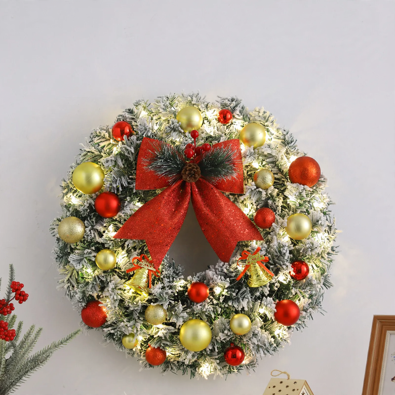 Artificial Christmas wreath in different sizes