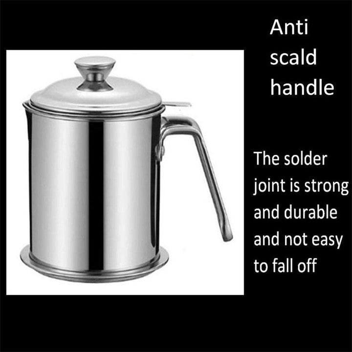 BowLift | Stainless Steel Oil Filter Pot