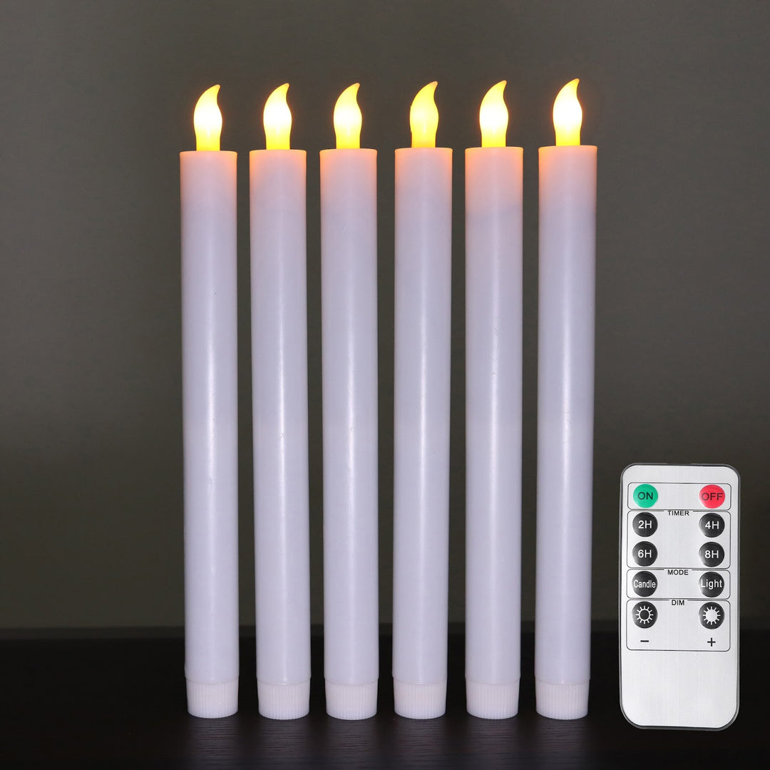 Electronic taper candle with remote control