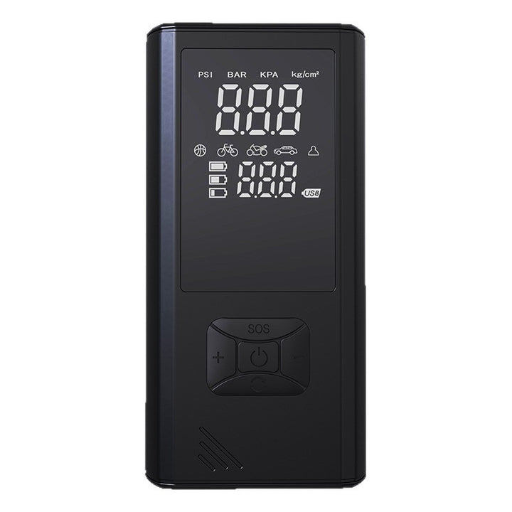 Portable electric air pump for car tires