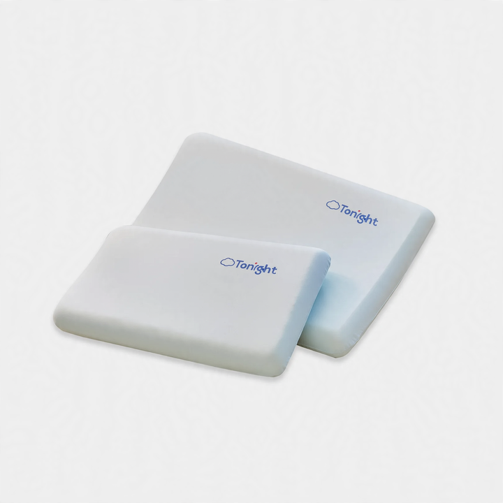 Memory foam neck support pillow