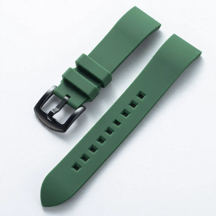 Silicone wristband for smartwatch, textured
