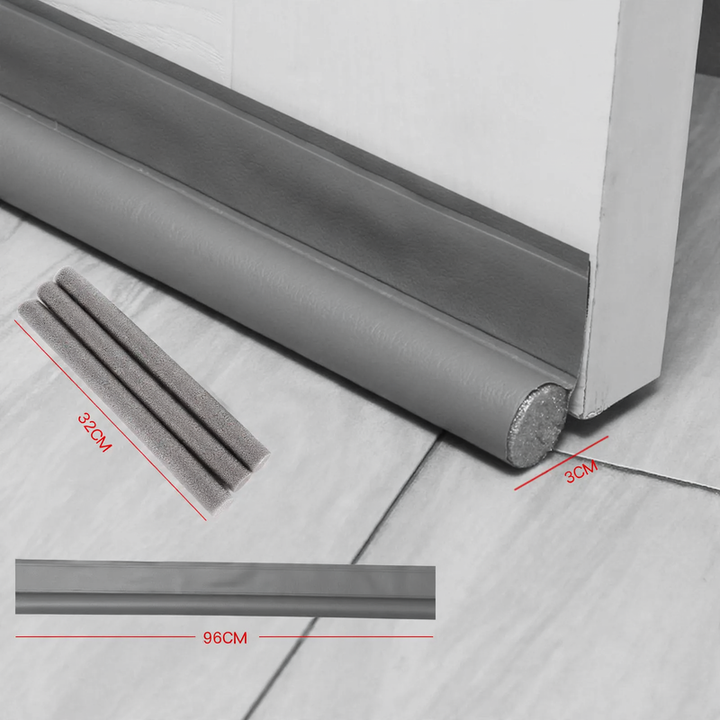 Door bottom seal for interior doors, 10x93 cm