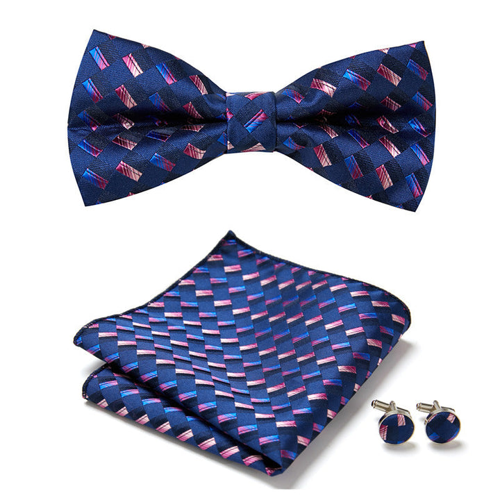 Three-piece set with stylish bow ties Bowlift