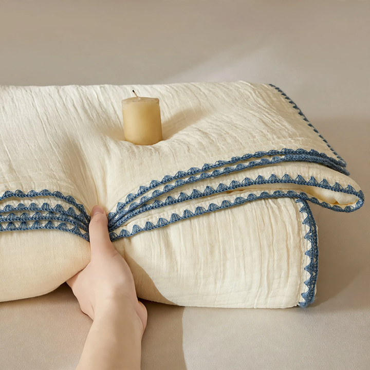 Cotton blanket, 6-layered, 100–230 cm