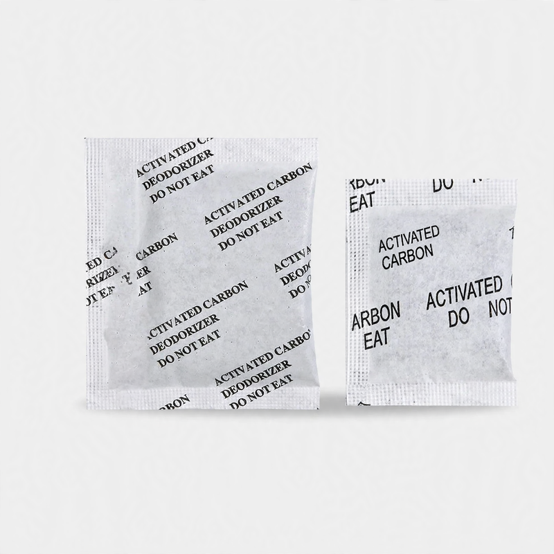 Activated charcoal bags for air purification and moisture absorption