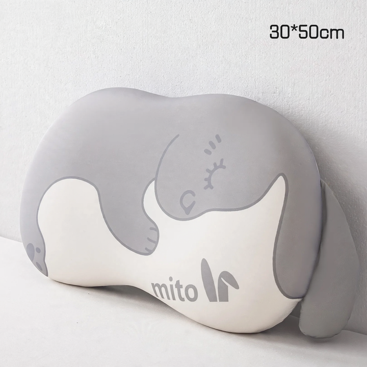 Children's neck support pillow made of memory foam