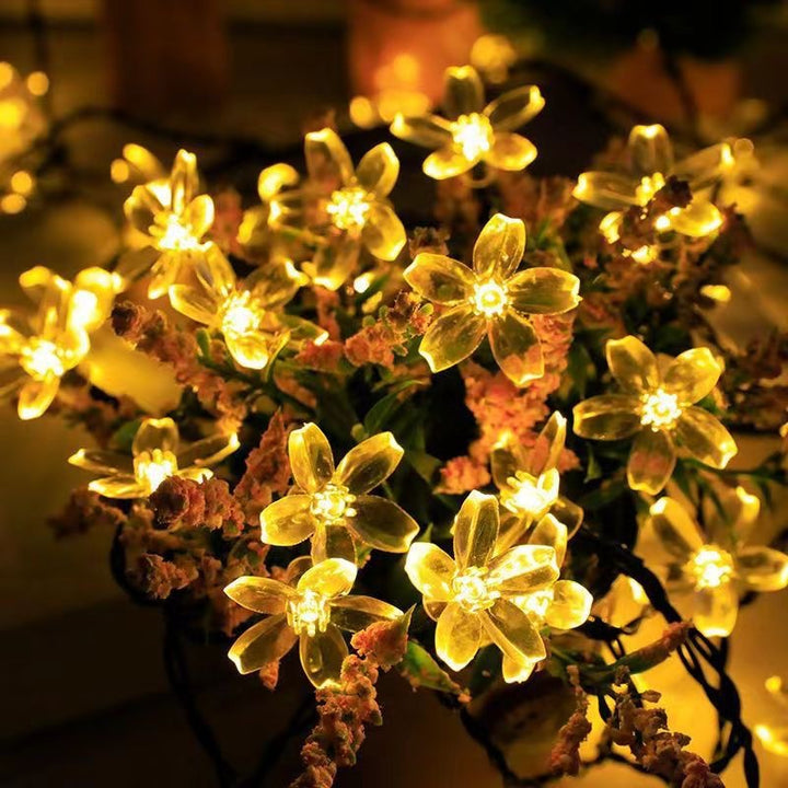 LED string lights for atmospheric decoration