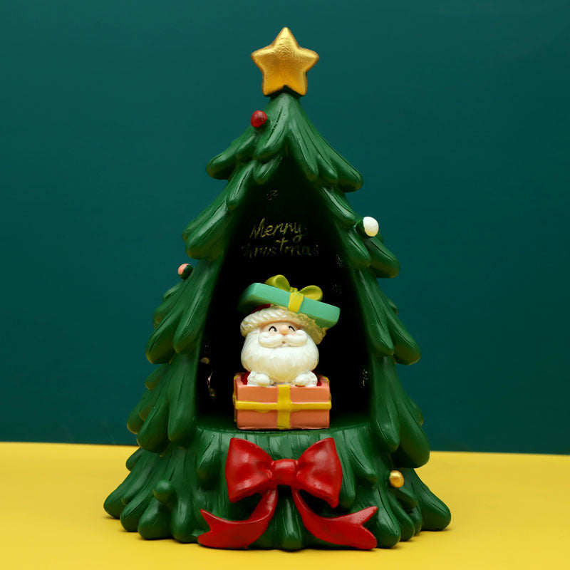Decorative Christmas night light with star light