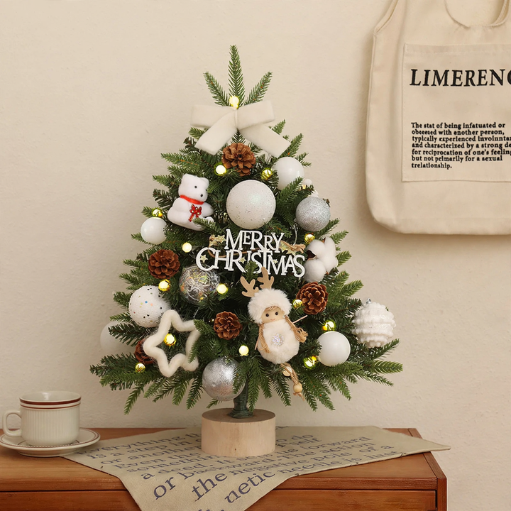 Artificial Mini Christmas Tree, 45-60 cm, PE Mix
