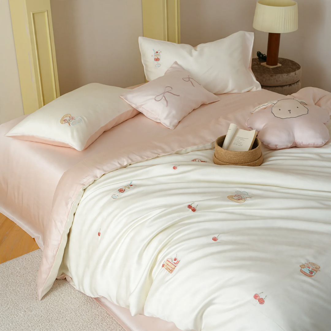 Bedding set, Tencel-Lyocell, cartoon design, summer