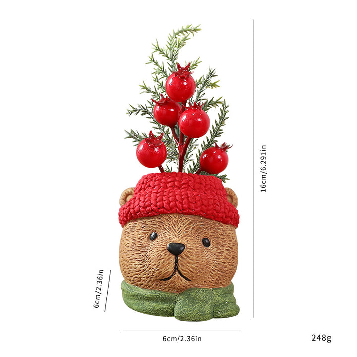 Decorative Christmas figures for festive scenes