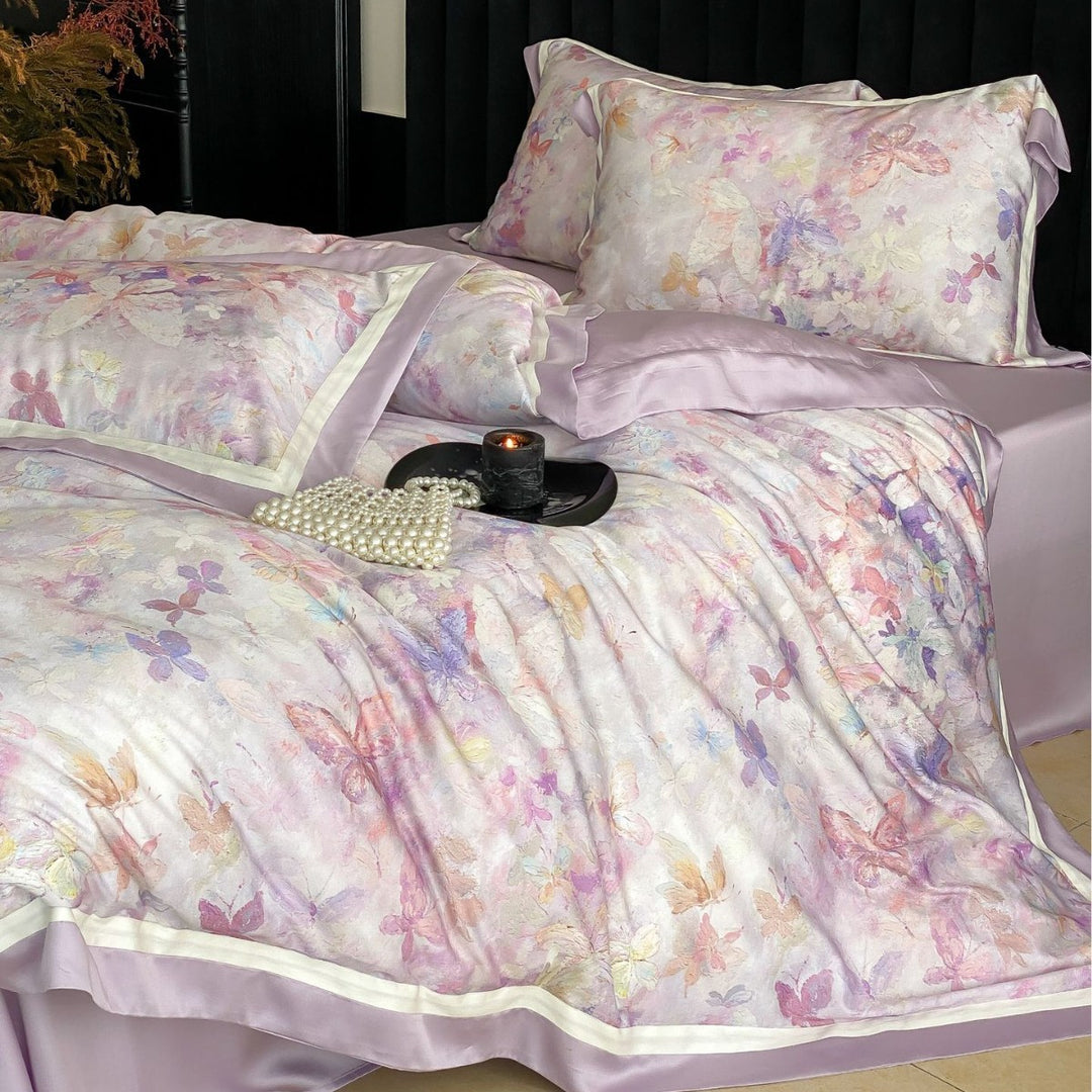 Bedding set made of Tencel cotton, 4-piece