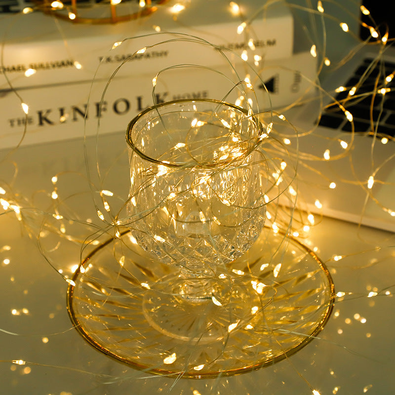 LED Copper Wire String Lights for Decorations